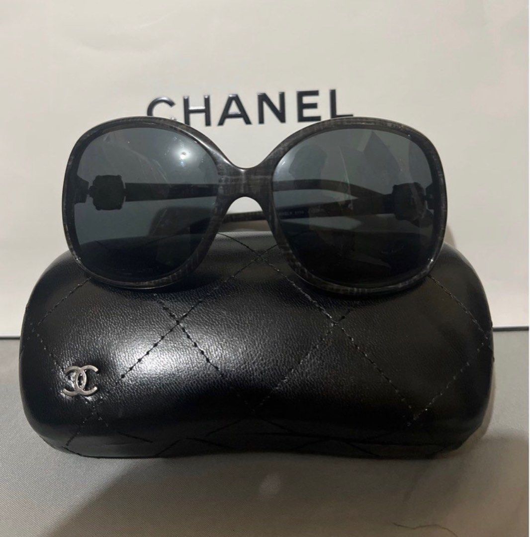 authentic chanel shades with code, Women's Fashion, Watches & Accessories,  Sunglasses & Eyewear on Carousell