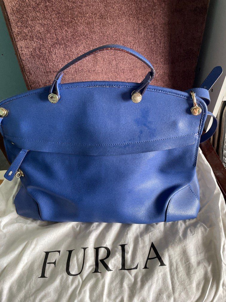 Furla Perla Medium Satchel | Real leather handbags, Genuine leather handbag,  Genuine leather purse