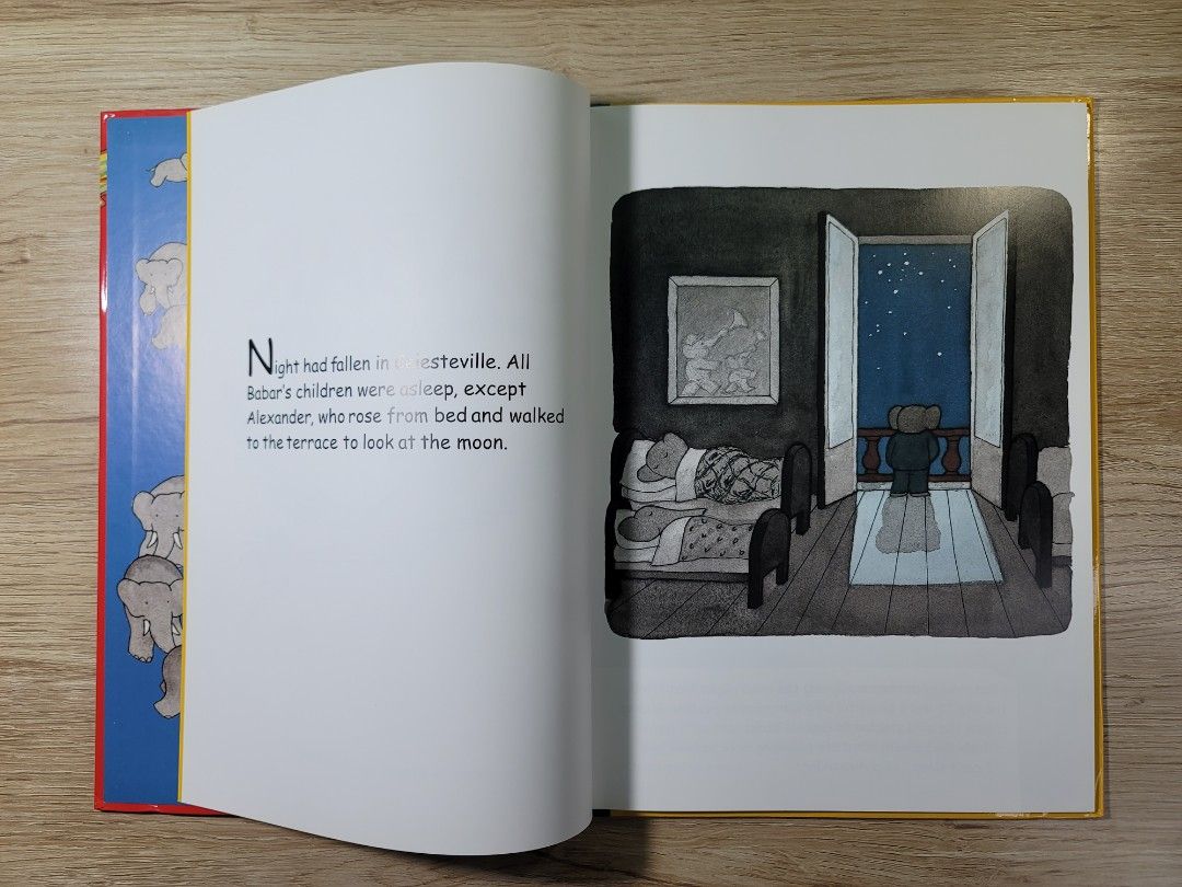 Babar and the Succotash Bird (Category: Children's Books) located in Makati City. Submitted by babybookph (Listing ID 1251082704, Image 2). Description: Oversized Hard Bound *VGUC, Inside pages * Flaw on the spine.