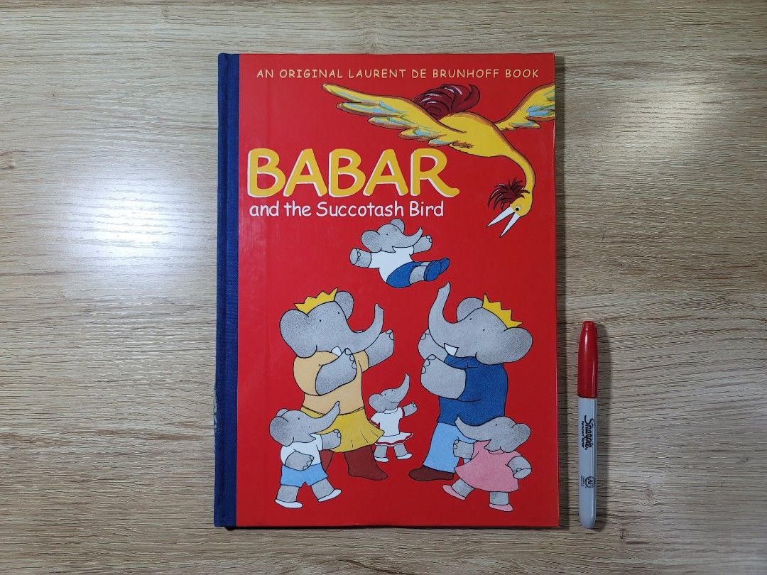 Babar and the Succotash Bird (Category: Children's Books) located in Makati City. Submitted by babybookph (Listing ID 1251082704, Image 1). Description: Oversized Hard Bound *VGUC, Inside pages * Flaw on the spine.