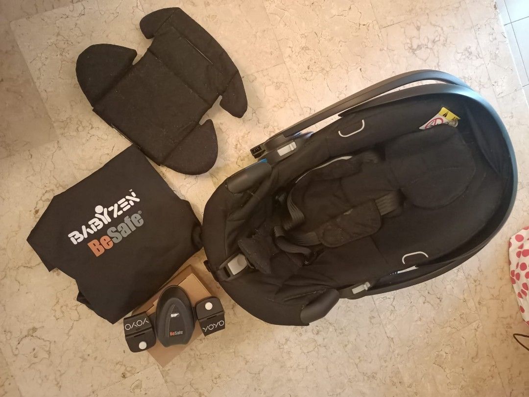 Babyzen Car Seat with Yoyo2+ attachments, Babies & Kids, Going Out, Car