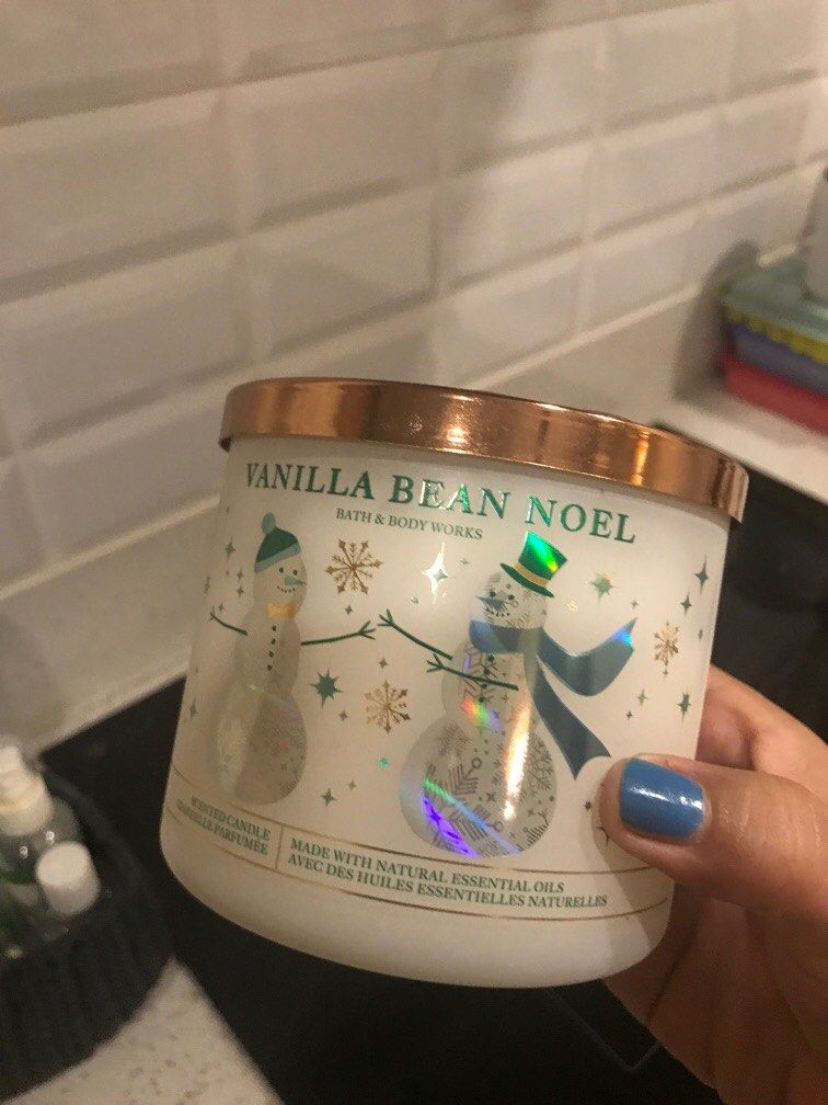 BBW Vanilla Bean Noel Candle on Carousell