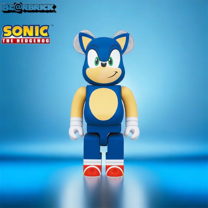 預訂包運費」Bearbrick 400% Sonic the Hedgehog, 興趣及遊戲, 玩具 