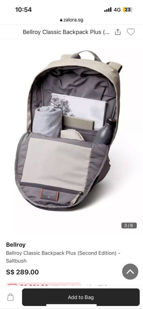 Zalora north face backpack top