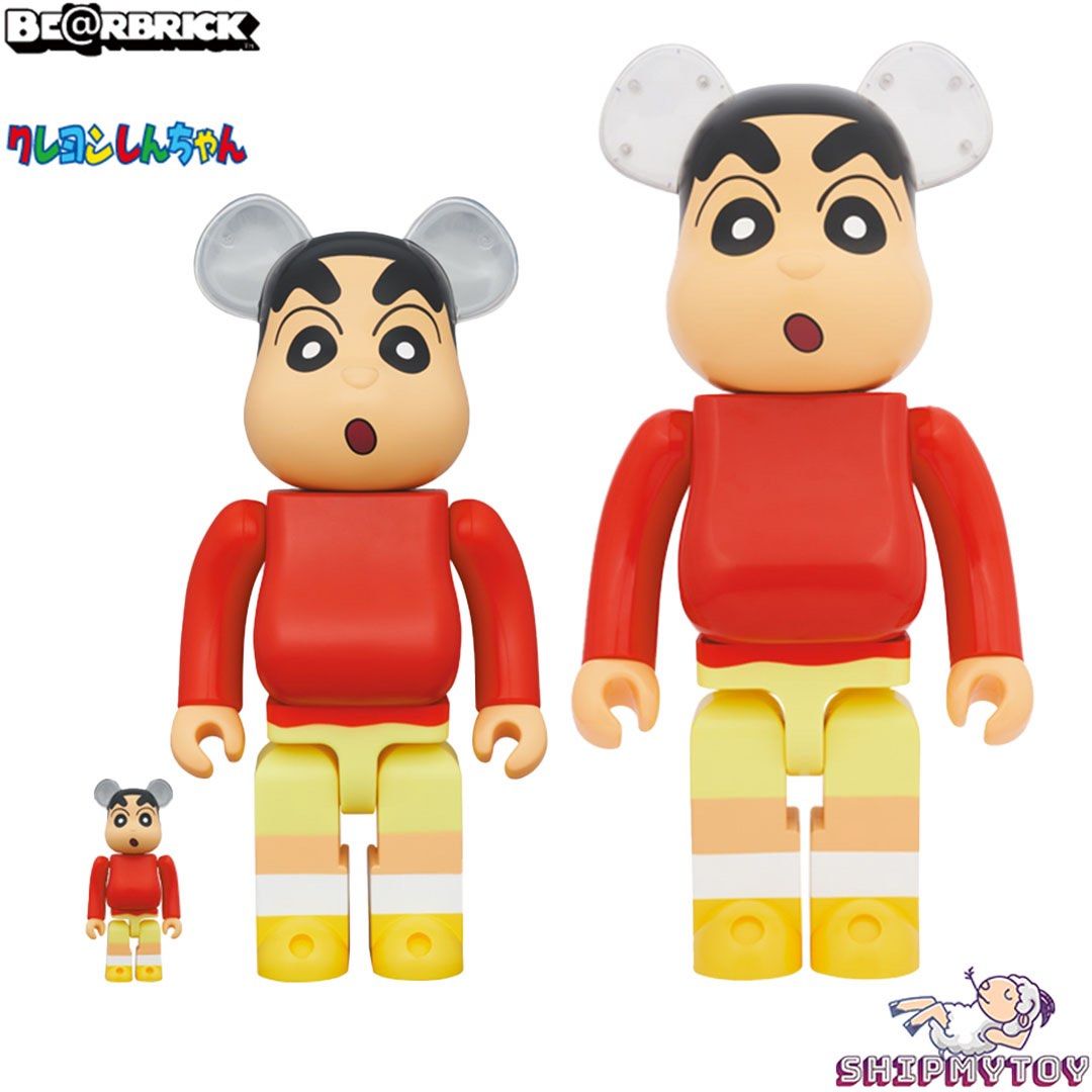 現貨」BE@RBRICK BEARBRICK 蠟筆小新クレヨンしんちゃん100% 400