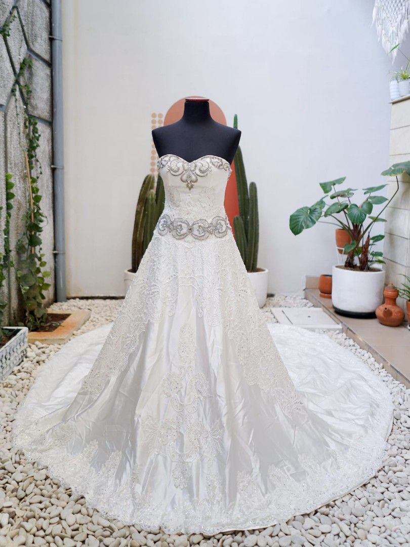 Wedding top dress murah