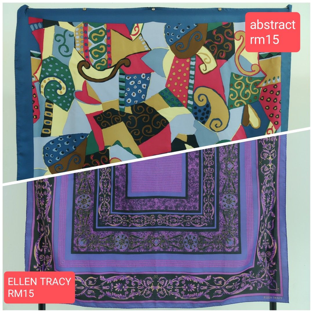 Ellen tracy silk clearance scarf