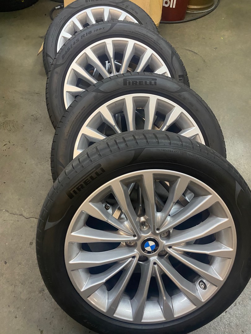 Original Dealership Rims BMW 18” Original factory rim., Car Accessories, Tyres & Rims on Carousell