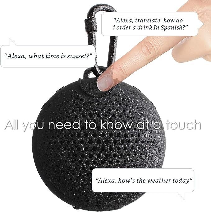 Boompods Aquablaster Small Portable Bluetooth Speaker, Hobbies