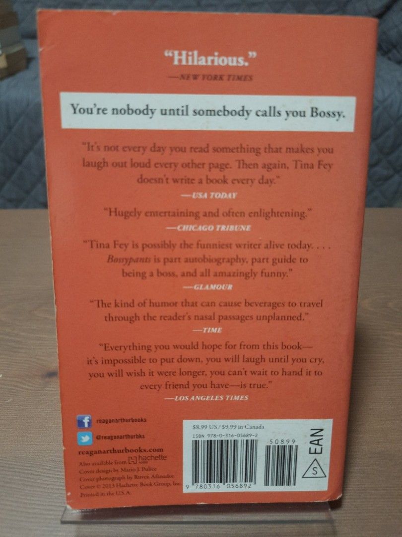 Bossypants by Tina Fey Hobbies Toys Books Magazines Fiction