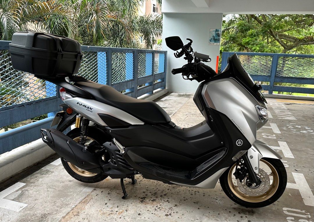 BrandNew 2023 nmax 155 v2 (Category: Motorcycle Rental) located in Singapore. Submitted by tbc_thebikecompany (Listing ID 1251041141, Image 2). Description: Ho Riders (The Bike Company) 🔥 BRAND NEW BIKES ☑️ REGISTERED AUGUST 2023 🔥 22YO & Above ARE WELCOMED! 🟣 0 MILEAGE ( Just Like You Bought Yourself a NEW BIKE 🟣 🔥 BRAND NEW BIKES ✅All Bikes installed with HP holders! ✅ All Scooter bikes comes with Box! ✅ Commercial & Food Delivery Usage! ✅