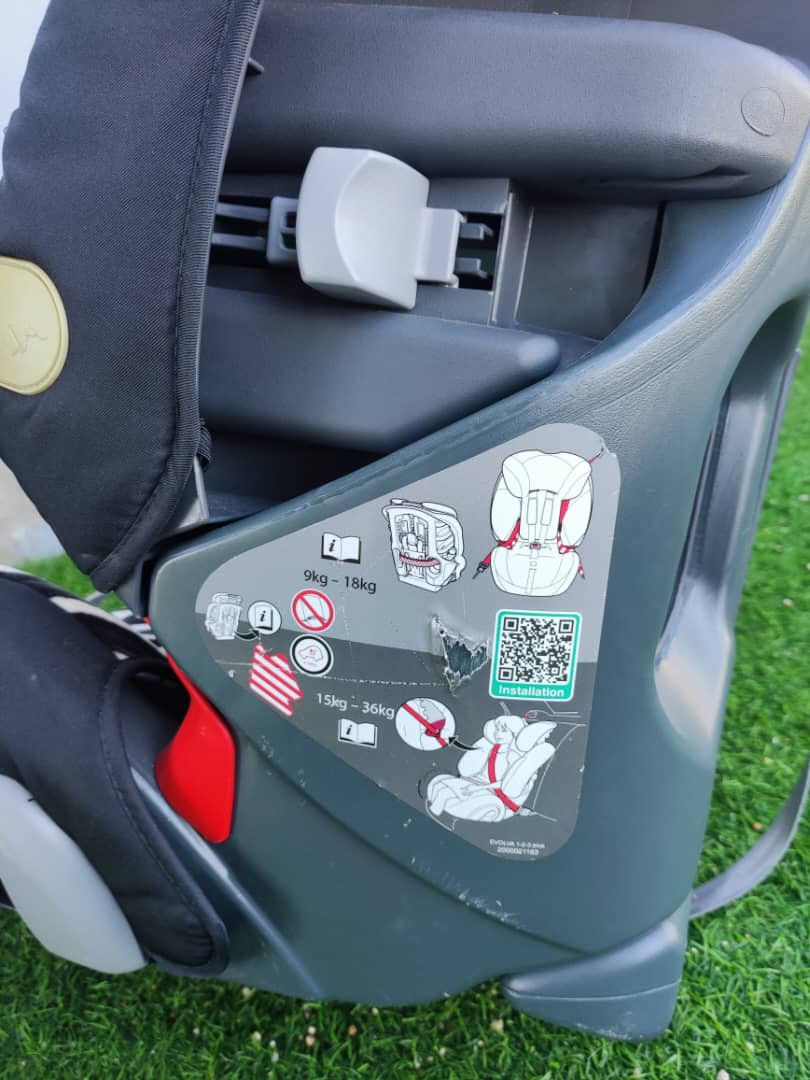 Britax evolva 123 online plus car seat
