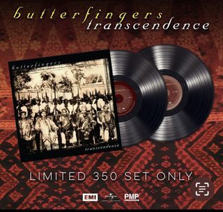BUTTERFINGERS - Transcendence  2023 EMI / Universal Music LIMITED EDITION Gatefold 2 LP Set Vinyl Records (Alternative Rock)