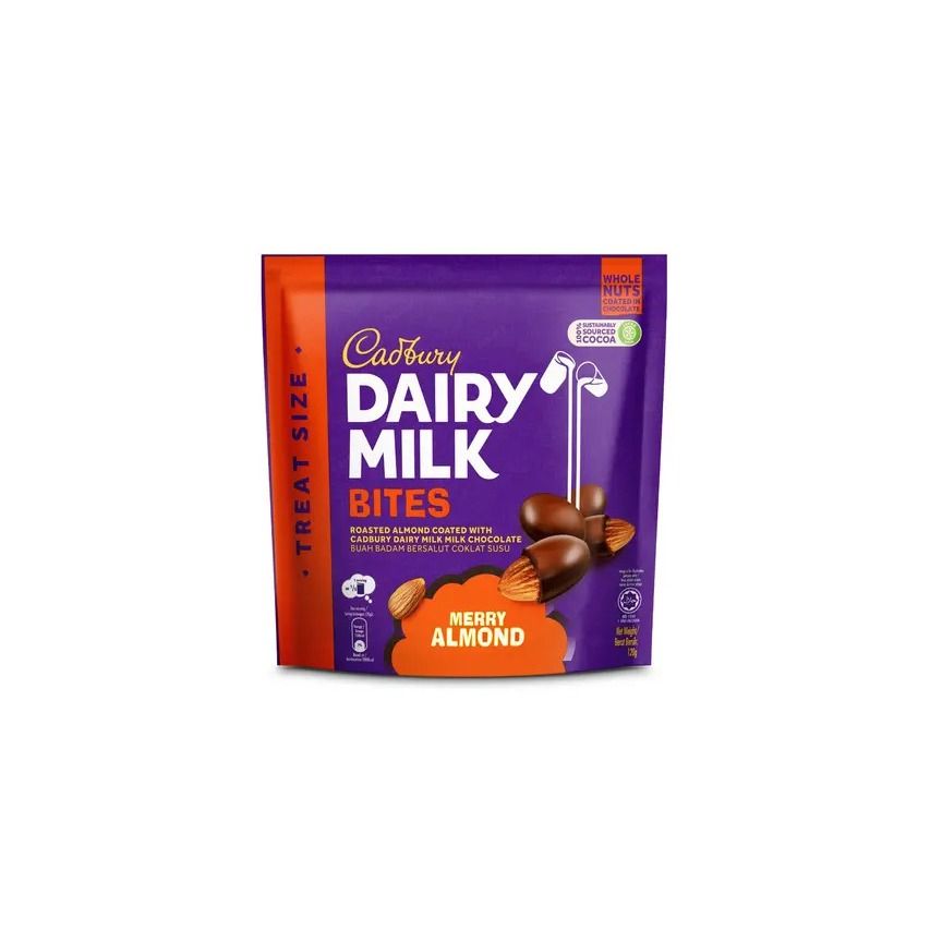 Cadbury Dairy Milk Treat Size ( 120g Per Pack ) Bite Size Smooth