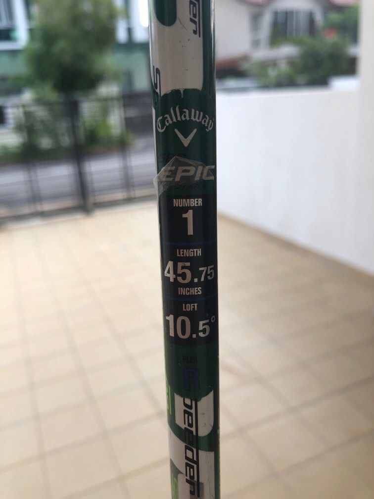 Manchon Adaptateur Arbre 0,335" LH Pour Callaway GBB EPIC Driver Et Fairway - Neuf Sous Blister