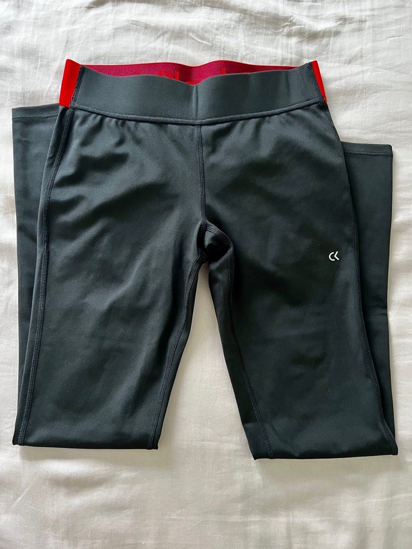 Calvin Klein Performance Leggings, Size S, Red Band, Women's Fashion,  Activewear on Carousell