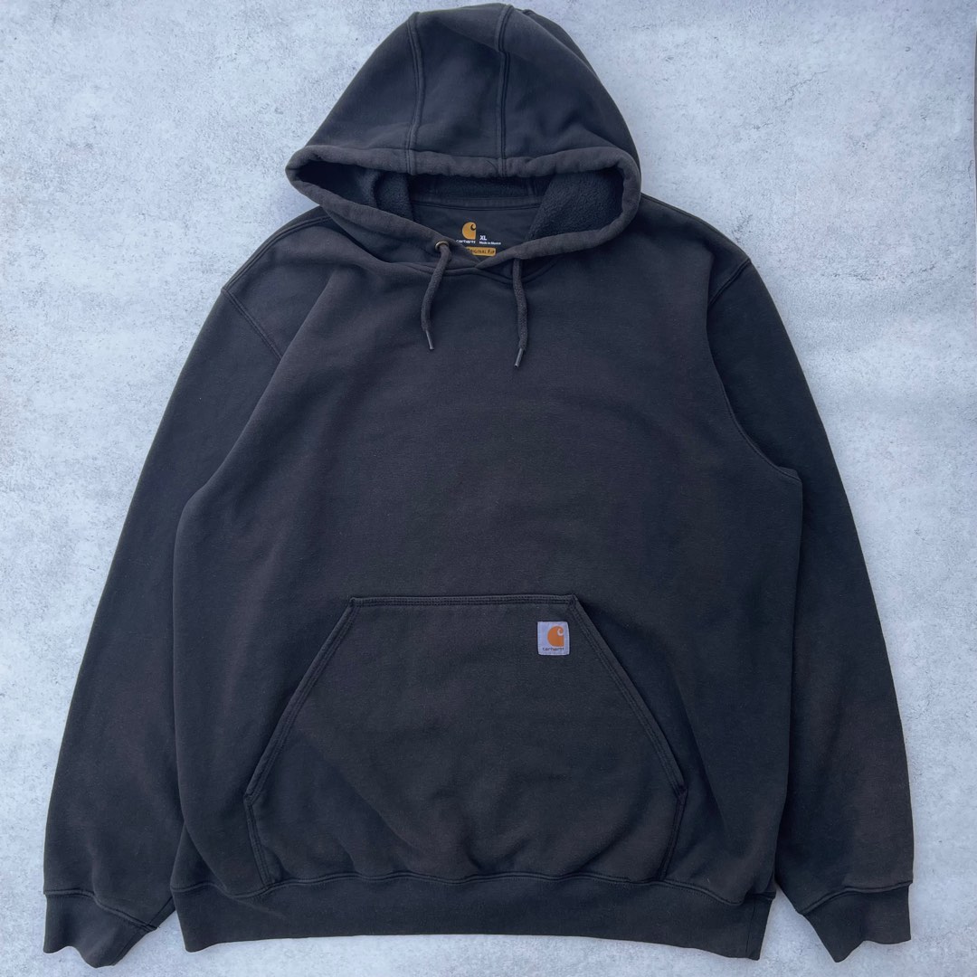 Carhartt K121 basic hoodie black on Carousell