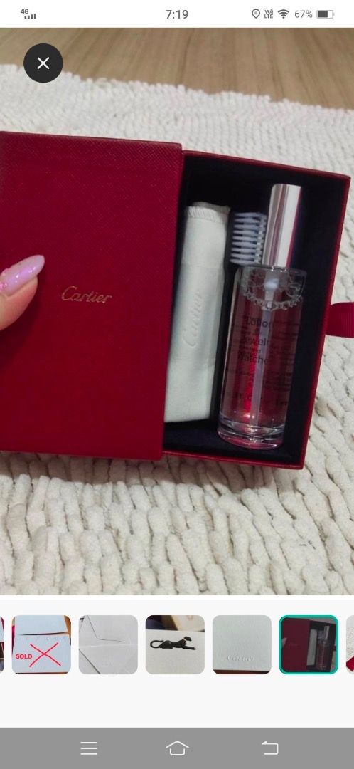 Cartier jewelry deals cleaning kit