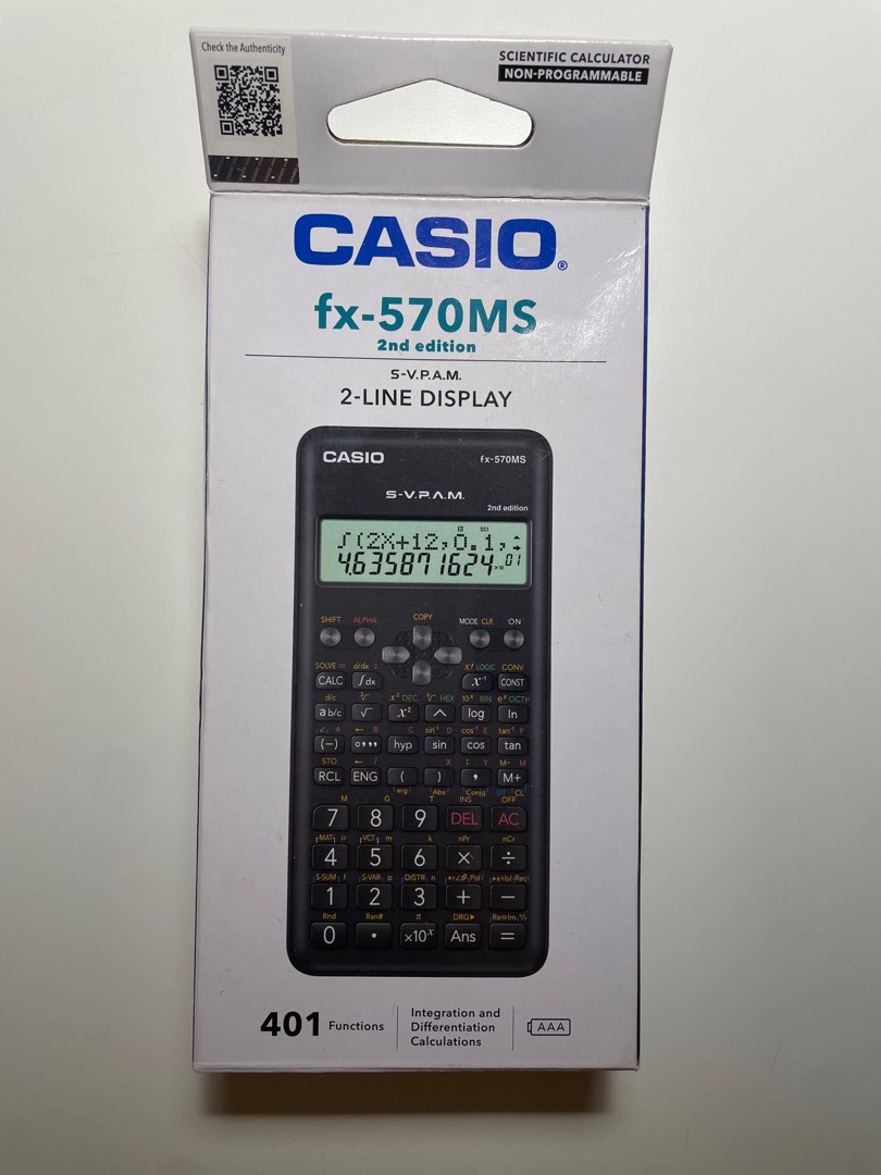 Harga calculator casio 570 sale