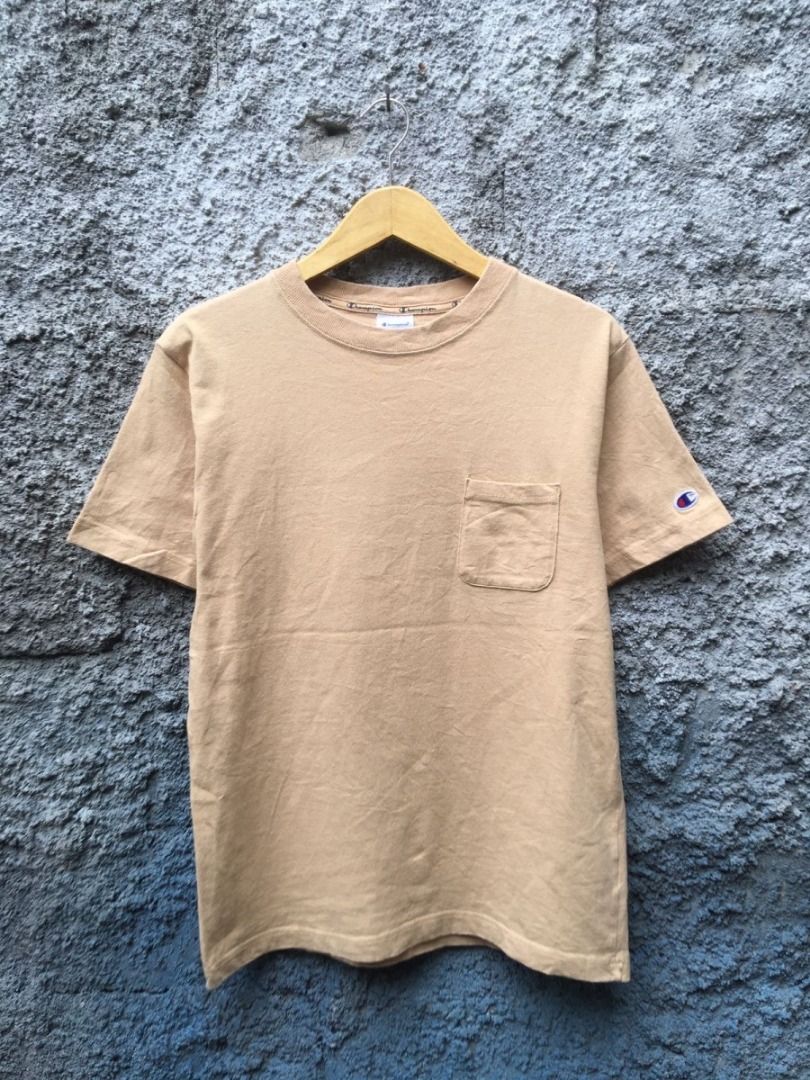 Champion Pocket T-Shirt Original Authentic 100% Kaos Size M