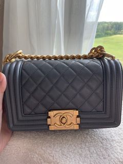 100+ affordable chanel grey bag For Sale, Luxury