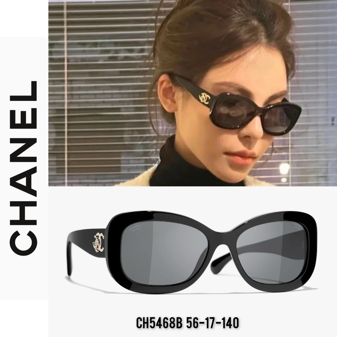 Chanel ch5468b sunglasses 太陽眼鏡, Women's Fashion, Watches & Accessories,  Sunglasses & Eyewear on Carousell