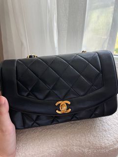 Vintage Chanel Diana, Luxury, Bags & Wallets on Carousell