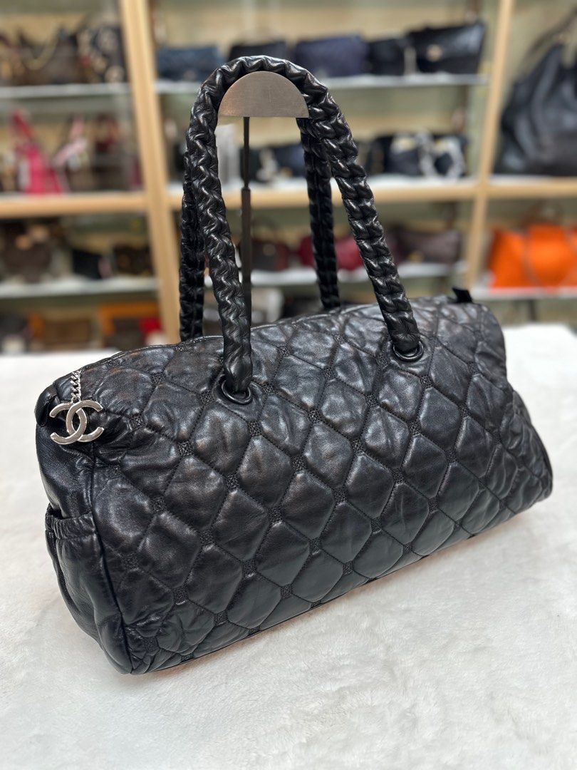 Chanel Large Bowler Bag, Luxury, Bags & Wallets on Carousell
