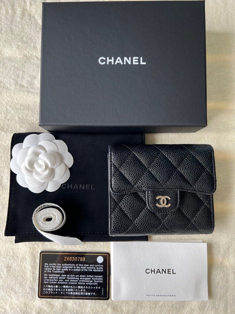 Vintage Chanel Mens Bifold Wallet, Luxury, Bags & Wallets on Carousell