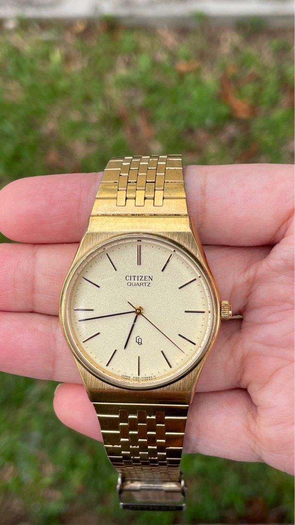 Citizen CQ Quartz Gold Tone