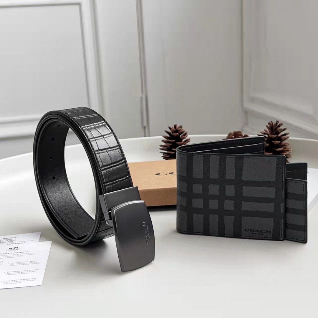 Watch and on sale belt set
