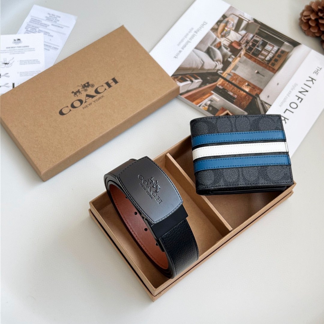 Coach wallet 2025 set