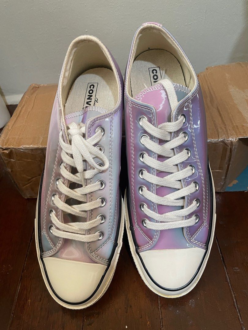 Converse holographic shoes shop