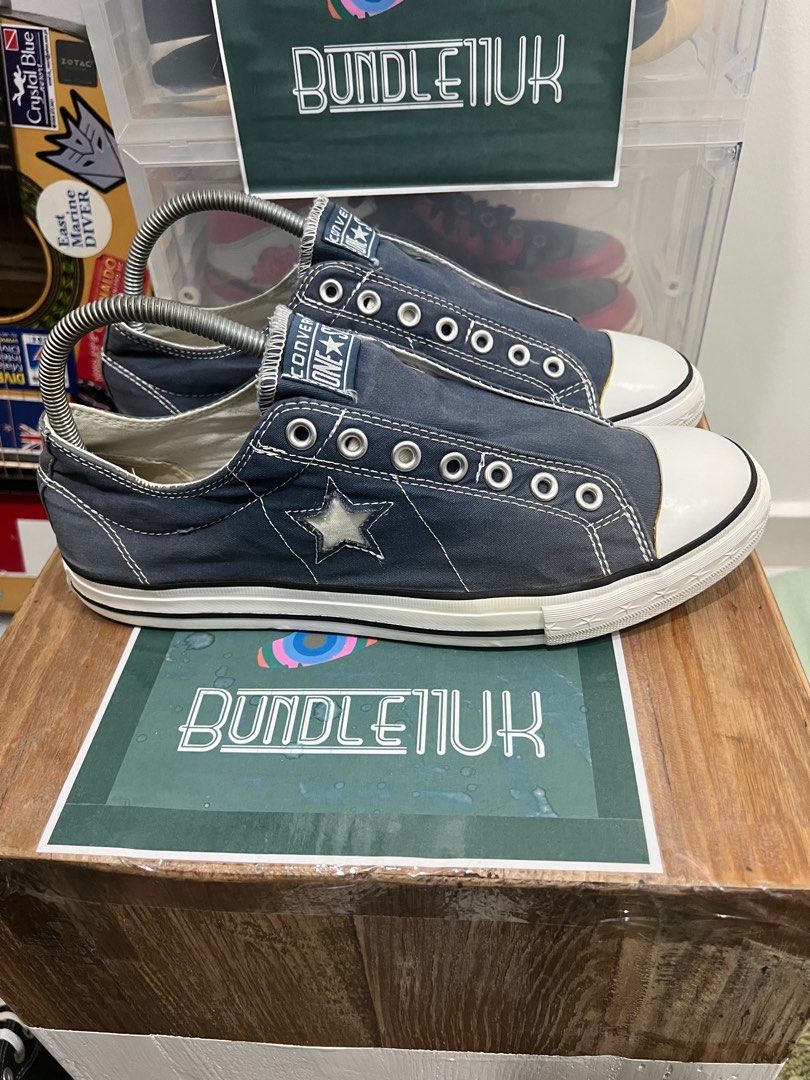 Converse one star no hotsell laces