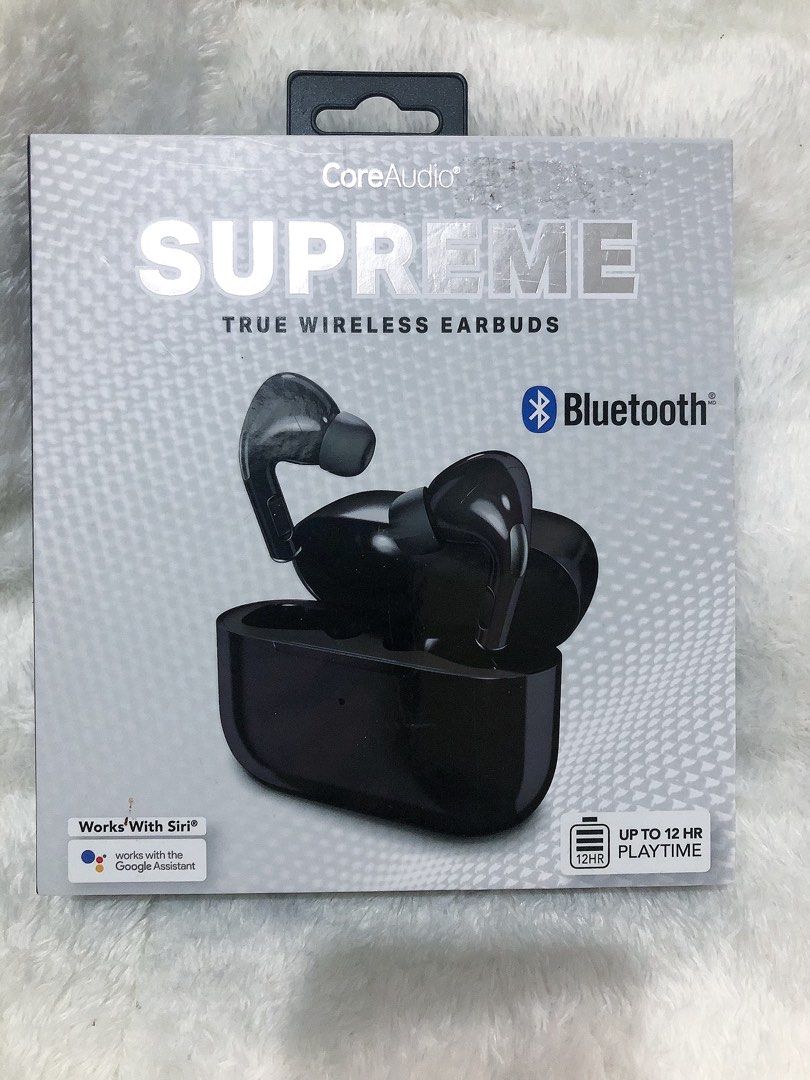 Supreme true 2025 wireless earbuds coreaudio