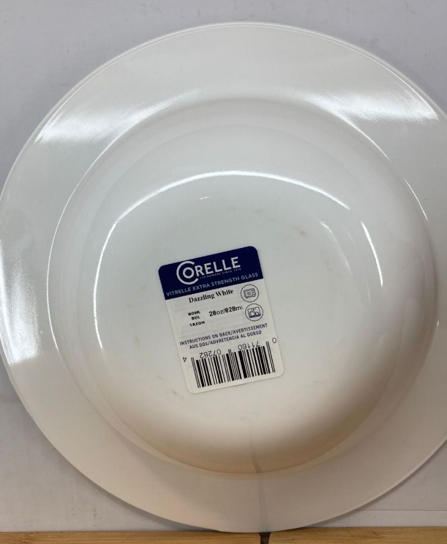 Corelle Dazzling White Entree Bowl