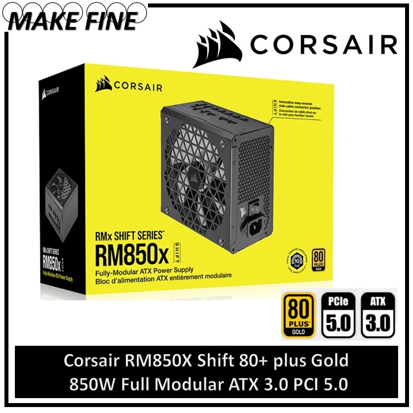 BEST Value 850w 80 Plus Gold PSU Corsair TX850M Semi Modular PC Power  Supply 