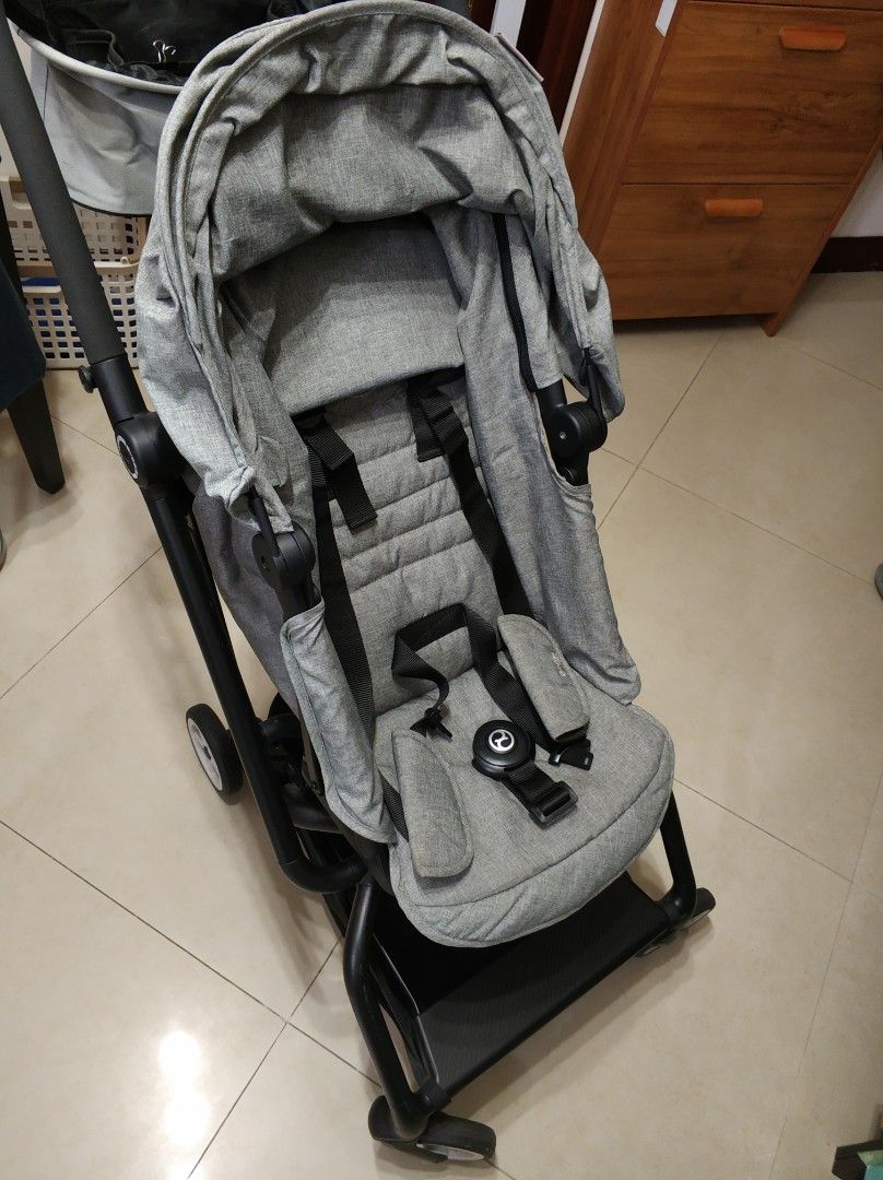 Cybex EEZY S TWIST DENIM STROLLER MANHATTAN GREY