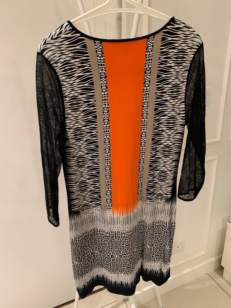 Debenhams clearance orange dress