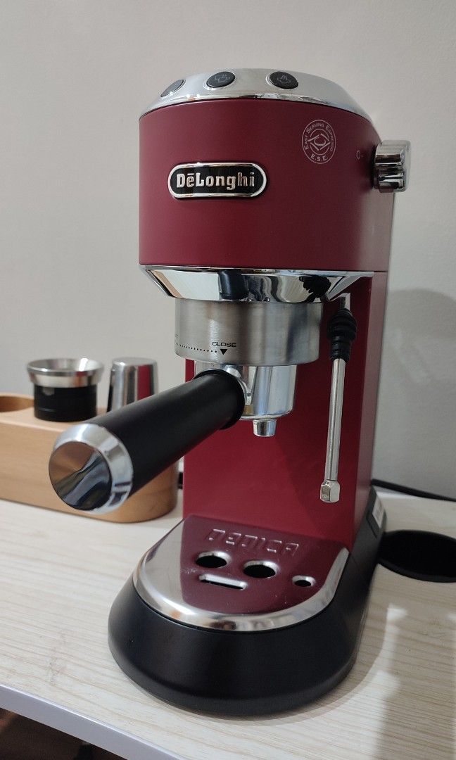 Delonghi Dedica EC685 Espesso Machine moded with Rancilio Silvia Steam