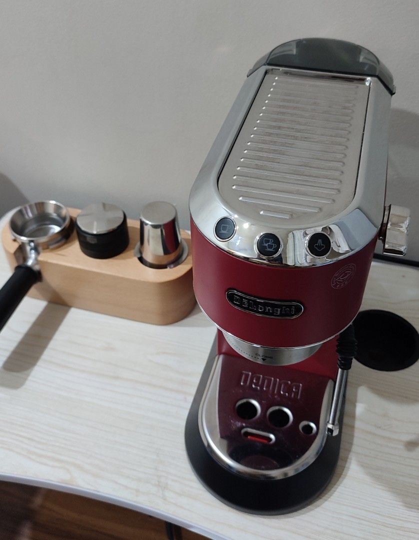 Delonghi Dedica EC685 Espesso Machine moded with Rancilio Silvia Steam