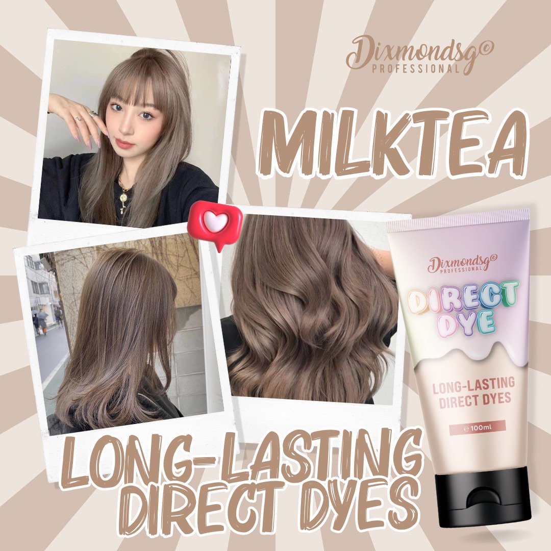 Dixmondsg Milk Tea Hair Dye, Beauty & Personal Care, Hair on Carousell