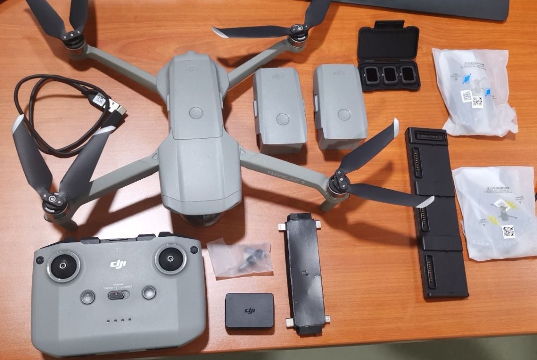 DJI MAVIC AIR 2 FLY MORE COMBO, Photography, Drones on Carousell