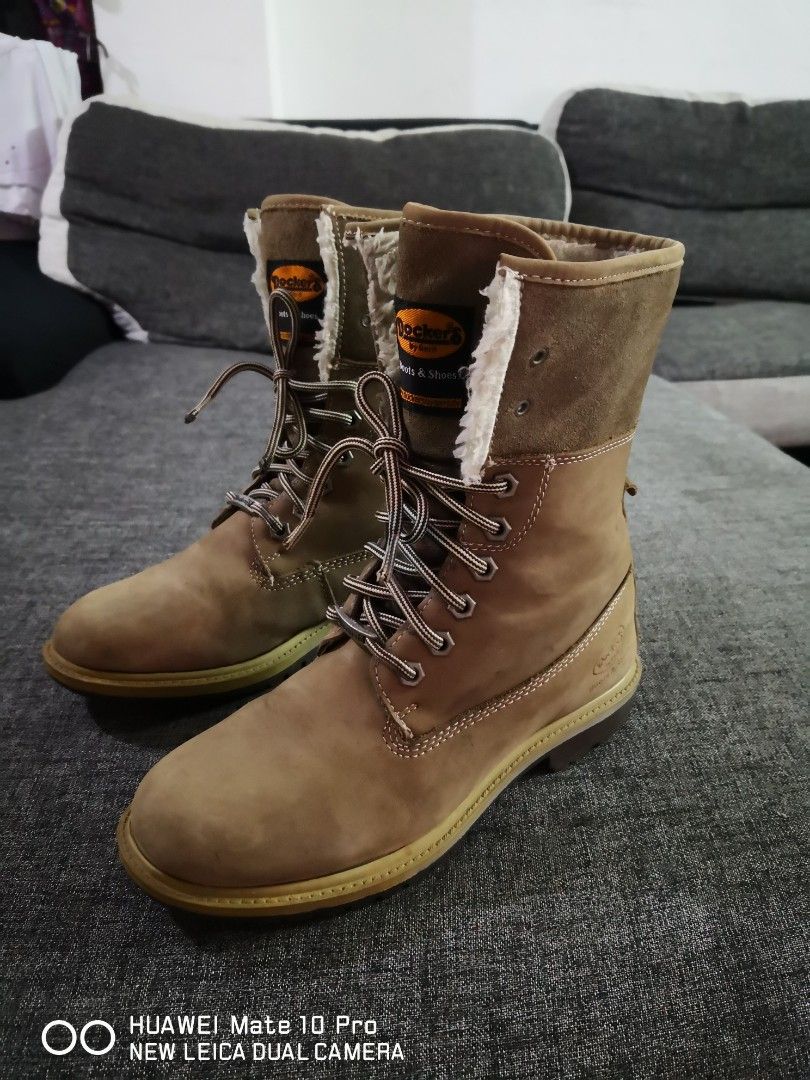 Dockers winter s High cut boots 5.5uk 39eur made in Turkey