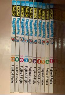 Doraemon Comics English Tagalog Translated Volumes 1-10 by Fujiko F. Fujio