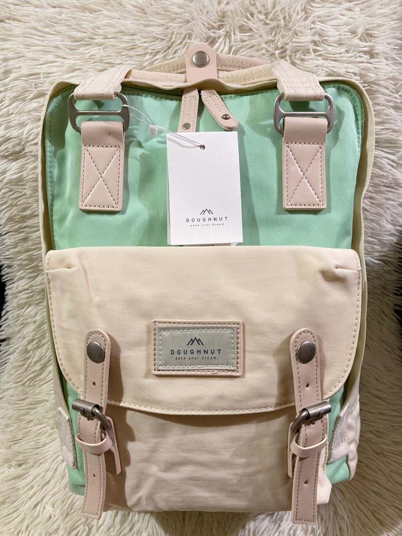 Doughnut Backpack Light Green Women s Fashion Bags Wallets Backpacks on Carousell