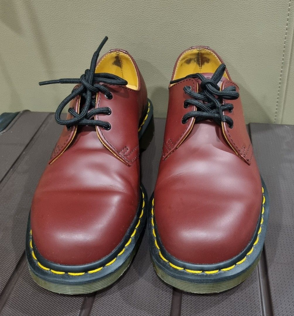 Dr Martens 1461 Cherry Red UK 5 Women s Fashion Footwear