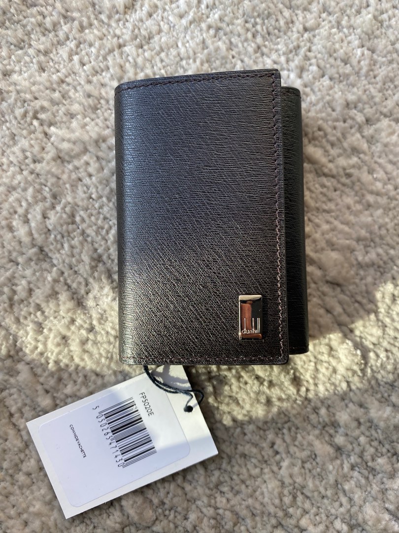 DUNHILL leather card and key case, Men's Fashion, Watches