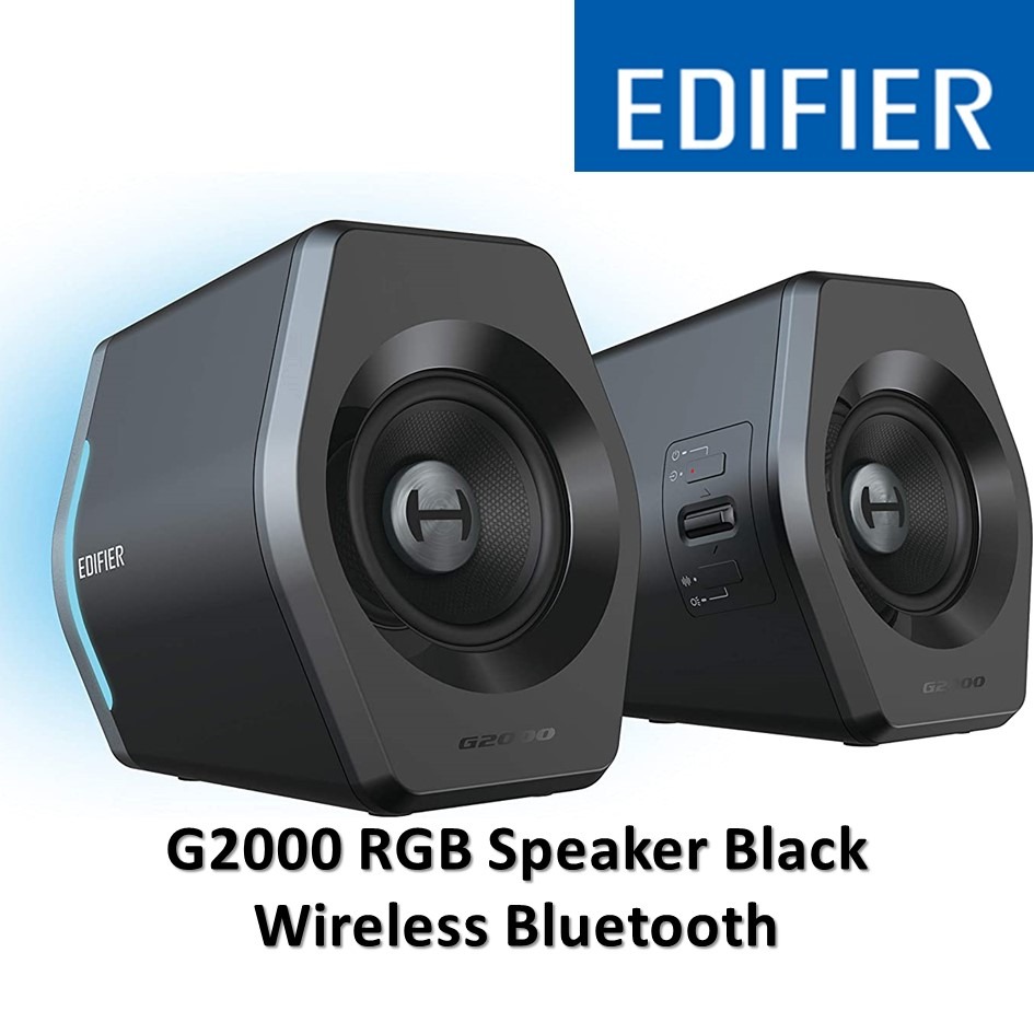 Edifier G2000 Wireless USB Subwoofer Stereo Speaker Black, Audio, Soundbars, Speakers