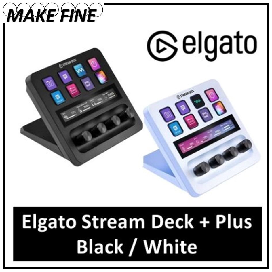 Elgato Stream Deck + (Studio Controller & Mixer) – Gear Up! Store